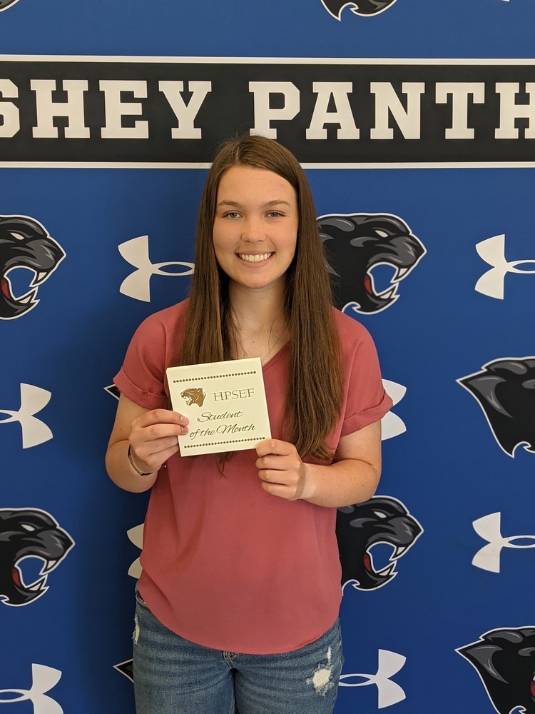 Carly Sexson-Hershey Foundation May Student of the Month Carly Sexson-Hershey Foundation May Student of the Month