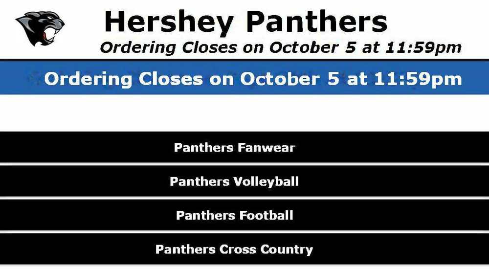 Hershey Panthers Webstore