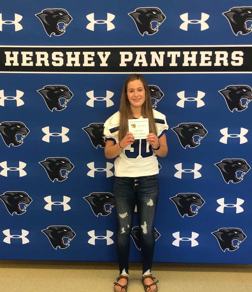 Anna Berntson- Hershey Foundation October Student of the Month