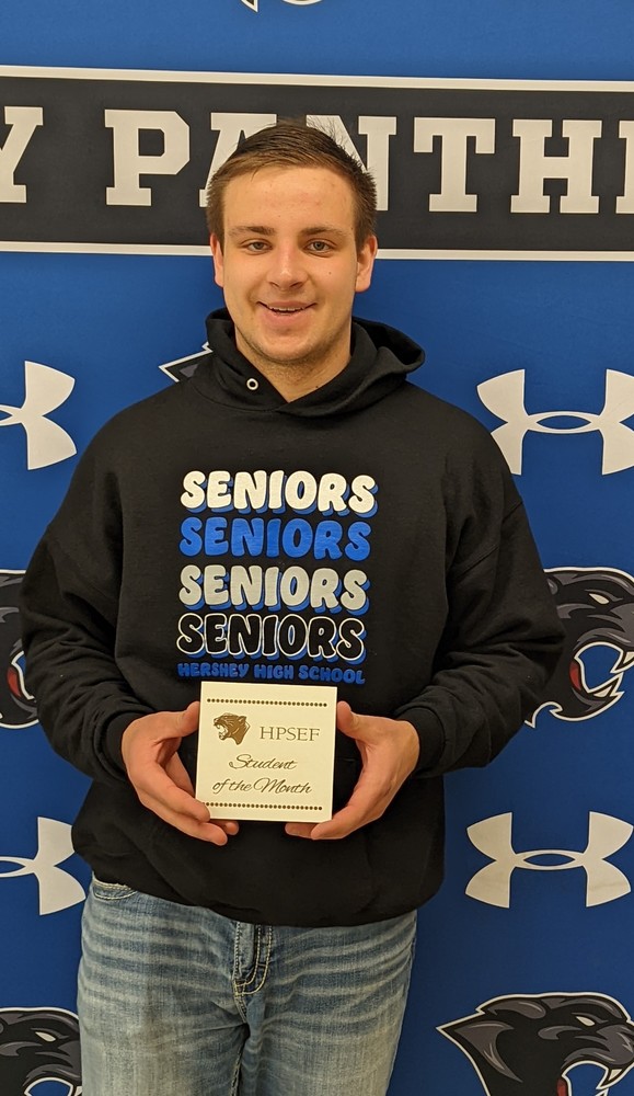 ​Alek DaMoude-Hershey Foundation March Student of the Month