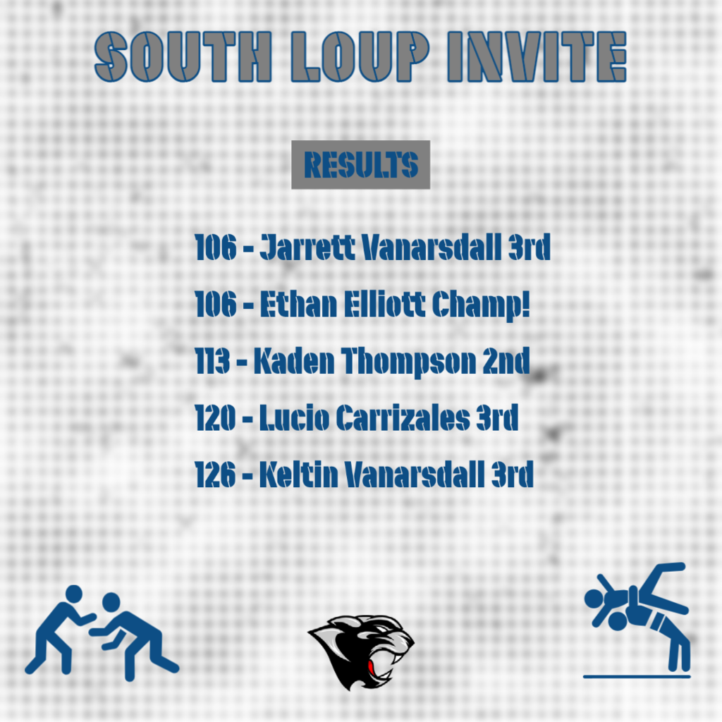 Wrestling South Loup