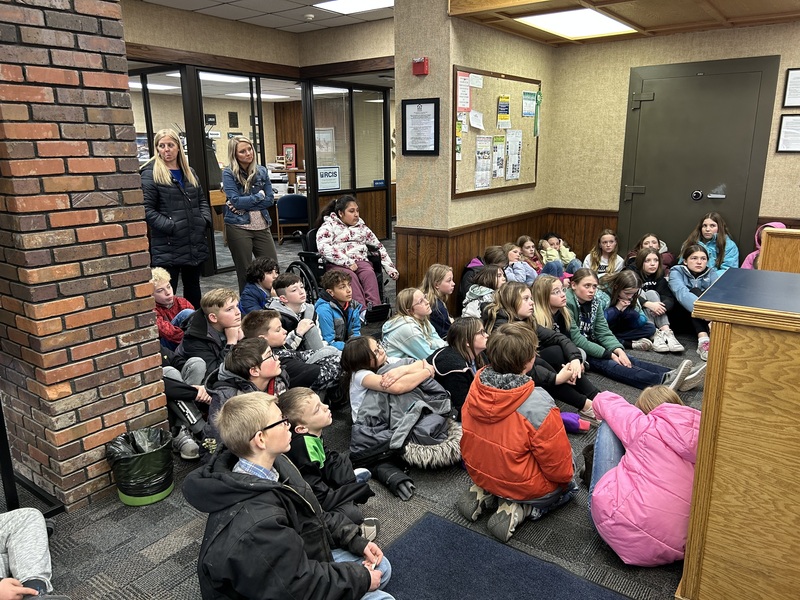 5th Grade Students Visit Hershey State Bank Hershey Public Schools